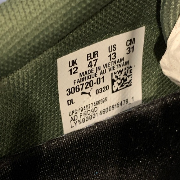 Men’s size US 13 - Puma Future Rider x Porsche 911 Type 930 3.0 L - Picture 8 of 11